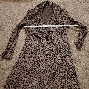 Leopard print sweater